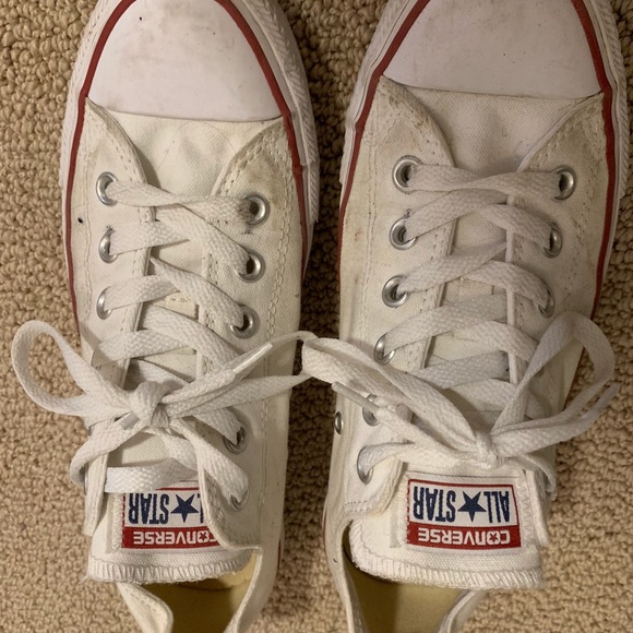 Converse Shoes - White Converse All Star Low tops | US 8.5